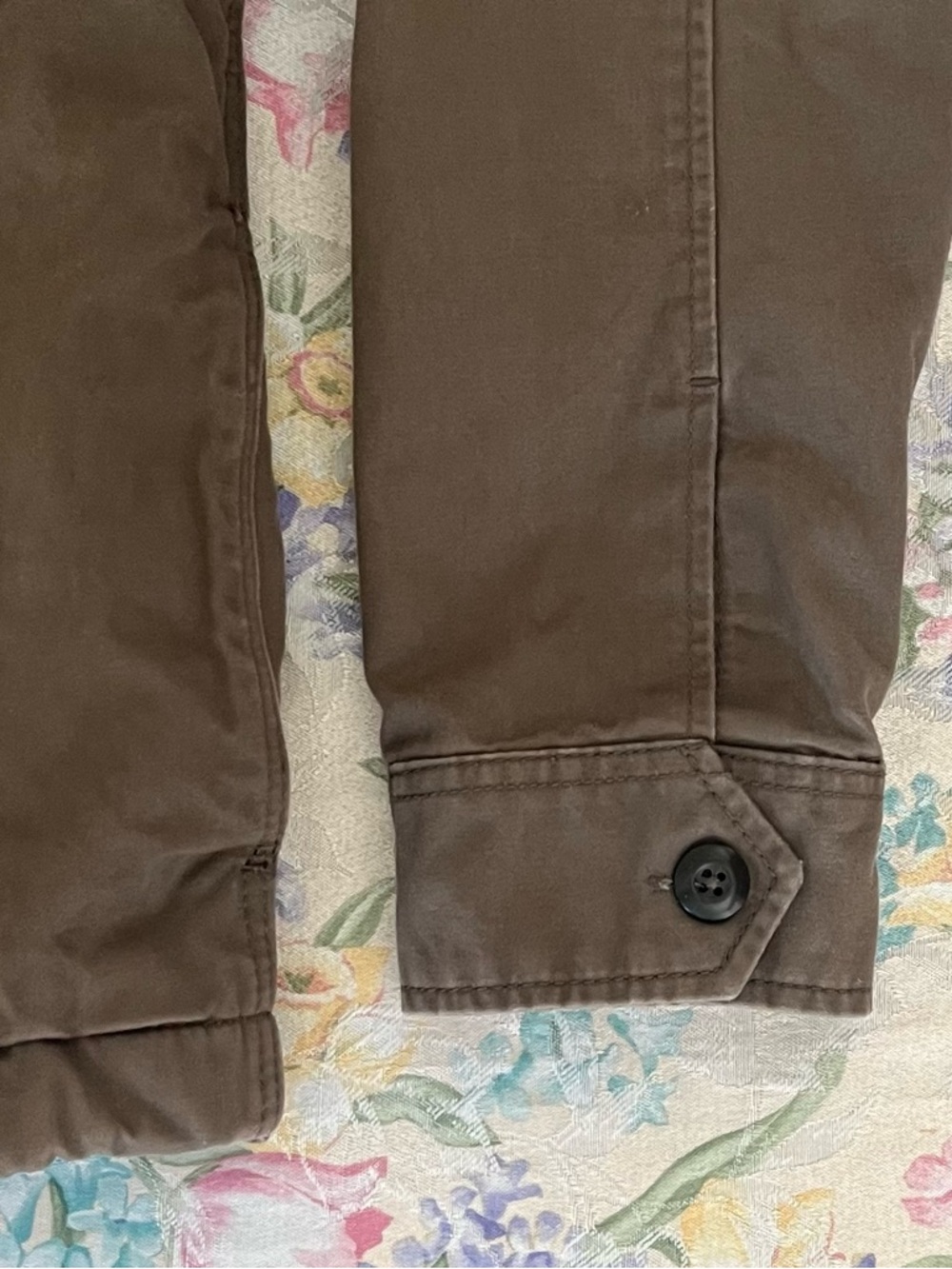 Selected Homme Mens L Sherpa Lined Canvas Jacket Brown Utility Chore Shacket - Picture 4 of 11